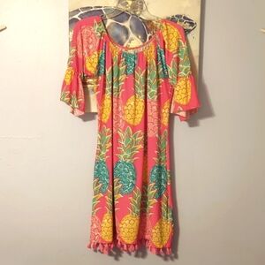 Simply Southern Pineapple Dress